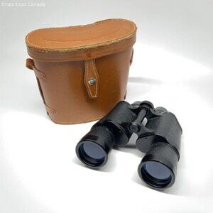 Vintage Fisher Dietz 7x50 Binoculars with Original Leather Case – Classic Optics